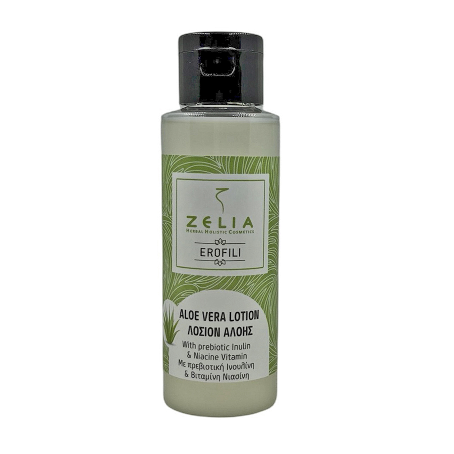 Aloe Vera Lotion With Prebiotics & Niacin 'EROFILI'-100ml | ZELIA